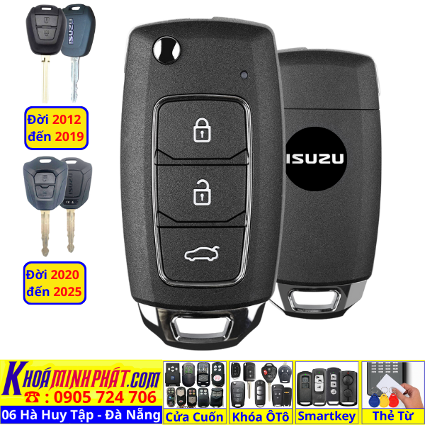 Chìa Khoá Độ Gập Isuzu Dmax – Sao Chép & Học Lệnh Chìa Khoá Xe Ô Tô Đà Nẵng V28