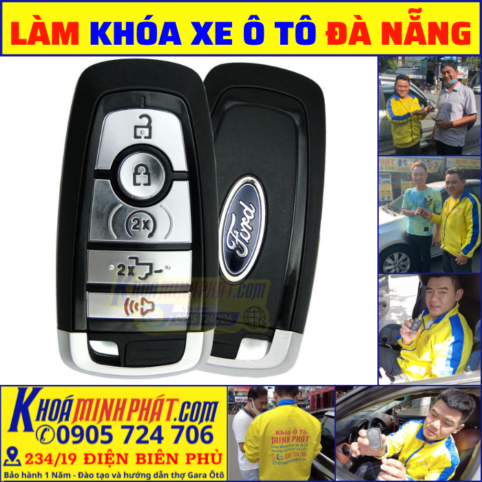 chìa khoá Ô tô Đà Nẵng Ford Raanger Wildtrak Khoá Ô tô Đà Nẵng Ford Raanger Wildtrak