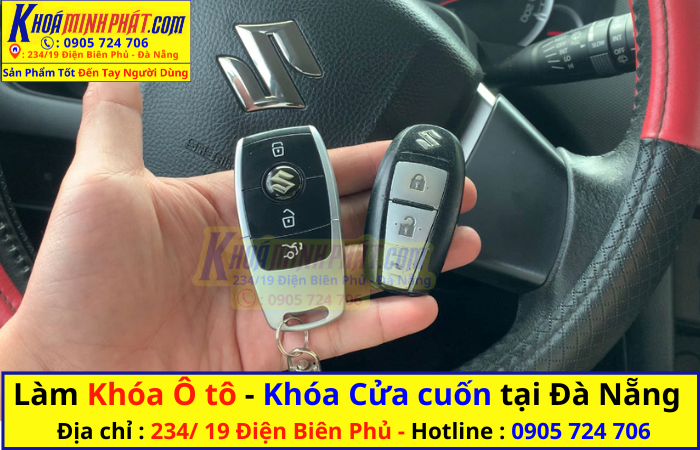 Độ chìa khoá xe Suzuki ô tô tại Đà Nẵng