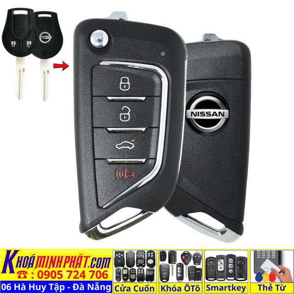 Làm Remote Chìa Khoá Nissan Navara, Terra – Chìa Khoá Học Lệnh Xe Ô Tô V21