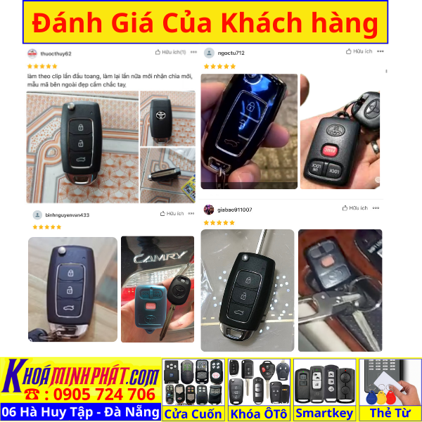 Chìa khóa độ gập xe Toyota Camry corolla altis đời 2000 2001 2002 2003 2004 2005 Full chức năng ( Remote học lệnh xe ô tô ) V28