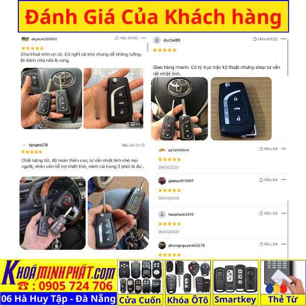 Chìa khoá gập Toyota Innova và Fortuner đời 2015 2016 2017 2018 2019 2020 2021 2022 2023 2024 2025 remote học lệnh điều khiển gấp gọn V13