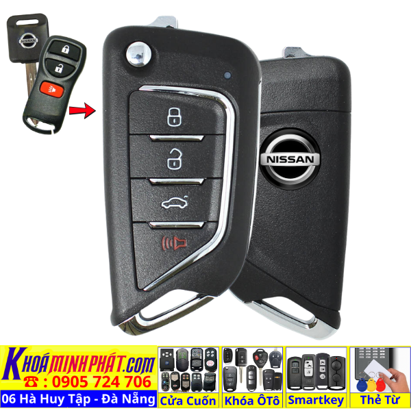 Làm Remote Chìa Khoá Nissan Grand Livina – Chìa Khoá Học Lệnh Xe Ô Tô V21