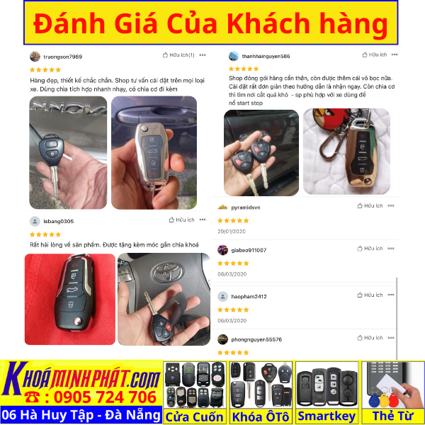 Chìa khóa Remote gập Toyota Innova, Fortuner, Vios, Hilux, Yaris, Corolla Altis có mạch điều khiển Đời 2006 2007 2008 2009 2010 2011 2012 2013 học lệnh mẫu độ gập gấp gọn V12
