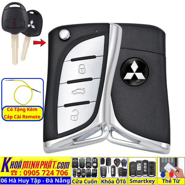 Làm Thêm Chìa Khóa Mitsubishi Grandis – Remote Học Lệnh Điều Khiển Từ Xa V19