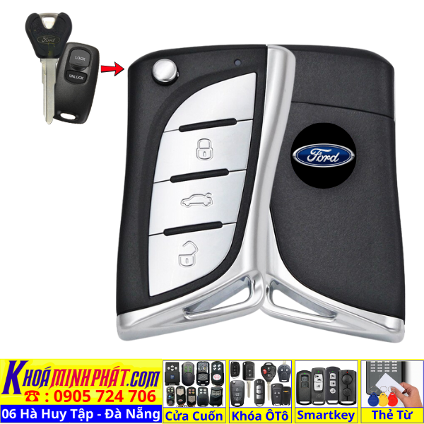 Làm Thêm Chìa Khóa Ford Everest – Remote Học Lệnh Điều Khiển Từ Xa V19