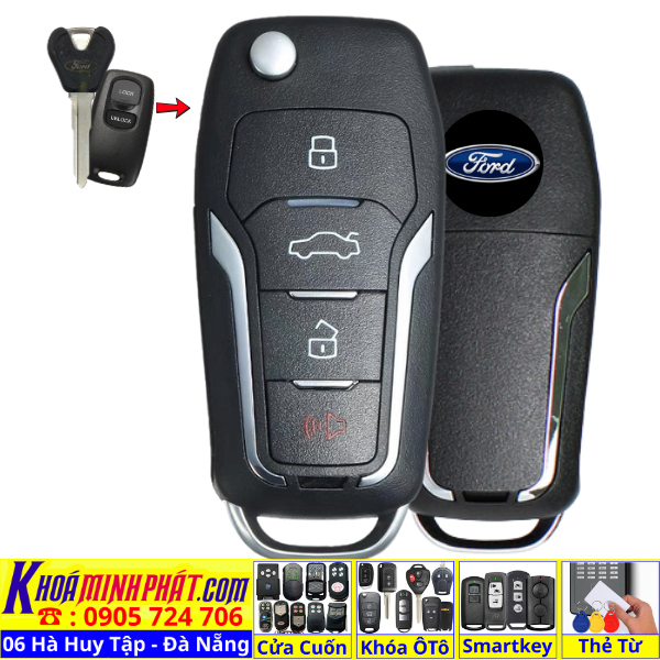 Sửa Chìa Khóa Remote Ford Everest – Học Lệnh Điều Khiển Xe Ô Tô Ở Đà Nẵng V12