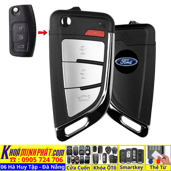 Làm Chìa Khóa Xe Ford EcoSport Focus – Remote Không Nhận Sửa Học Lệnh Chuẩn Xe V16