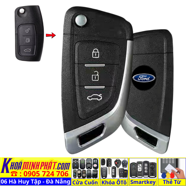 Dịch Vụ Làm Chìa Khóa Xe Ford Fiesta Mondeo – Remote Học Lệnh, Sửa Chìa Khóa Ô Tô V14