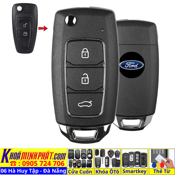 Làm Chìa Khoá Xe Ford Ranger – Tourneo – EcoSport Tận Nơi | Remote Học Lệnh V28