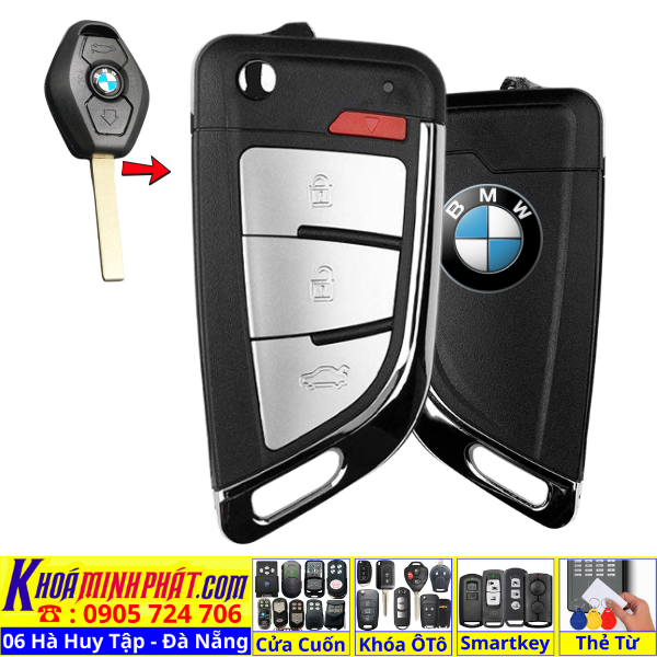 Làm Thêm Chìa Khóa Dự Phòng Xe Ô Tô Khi Còn 1 Chìa mẫu BMW V16