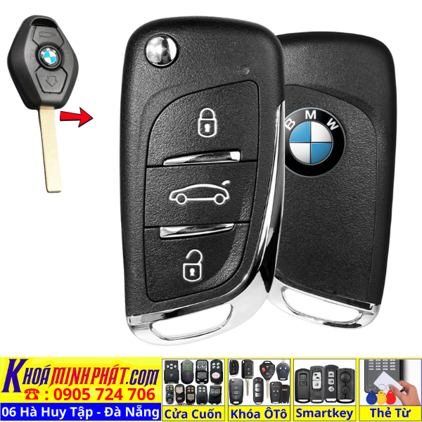Làm Chìa Khóa Xe Ô Tô Giá Bao Nhiêu? Mẫu BMW V11