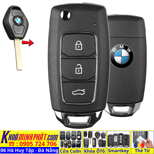 Làm Chìa Khóa Xe Ô Tô Gần Đây – Thợ Khóa Tận Nơi mẫu BMW V28