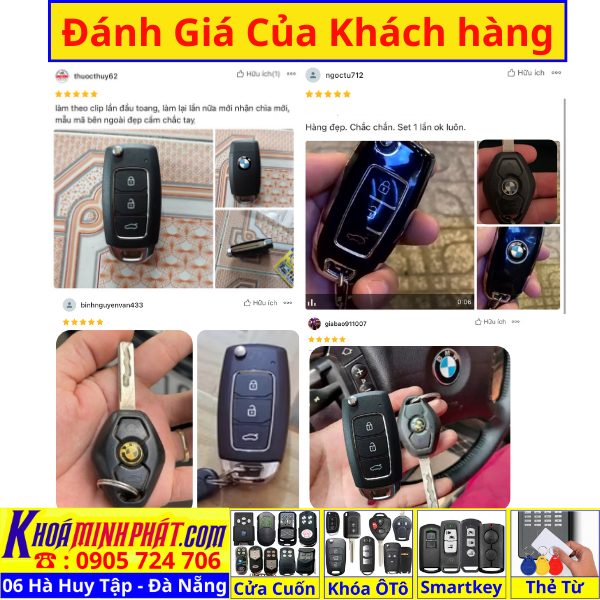 Chìa khóa remote xe BMW E60 E46 318i 325i tần số 433Mhz Điều khiển độ gập gấp gọn mẫu V28