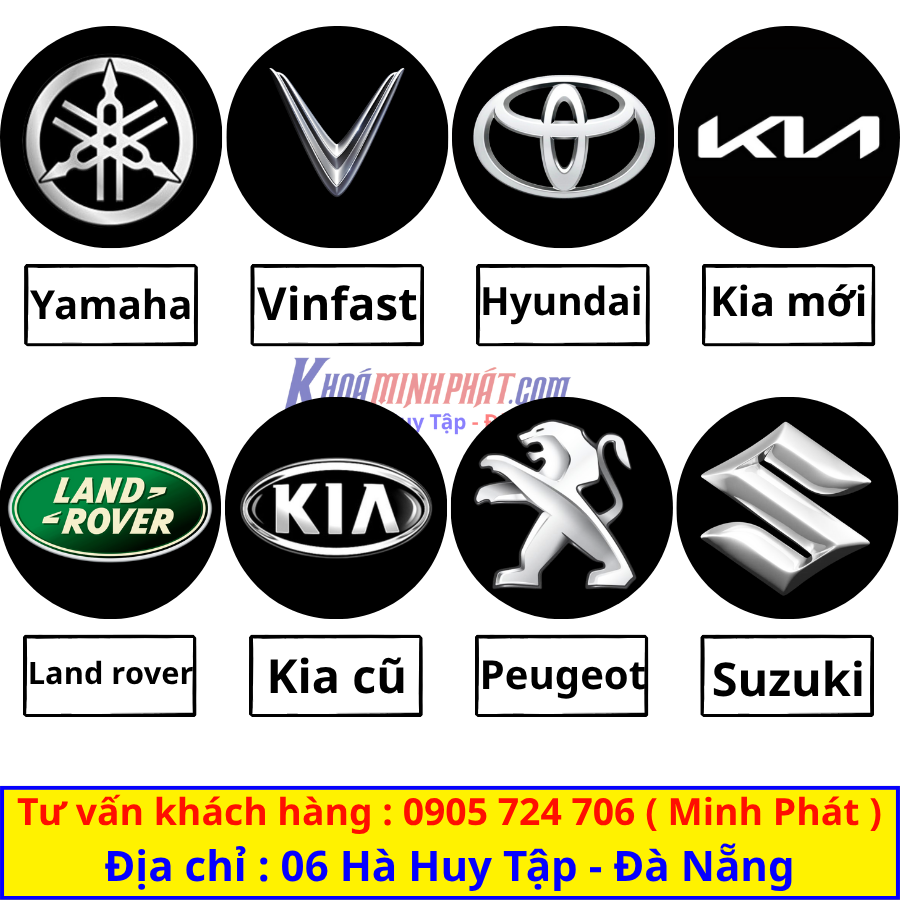 Logo cho khoá xe ô tô các hãng 1 - Làm chìa khoá xe ô tô Đà Nẵng Minh Phát smartkey 2 2 Logo cho khoá xe ô tô các hãng 1 - Làm chìa khoá xe ô tô Đà Nẵng Minh Phát smartkey 2 2