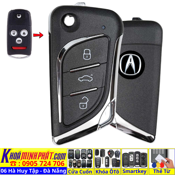 Smartkey xe ô tô Mã Sản Phẩm : Acura V17