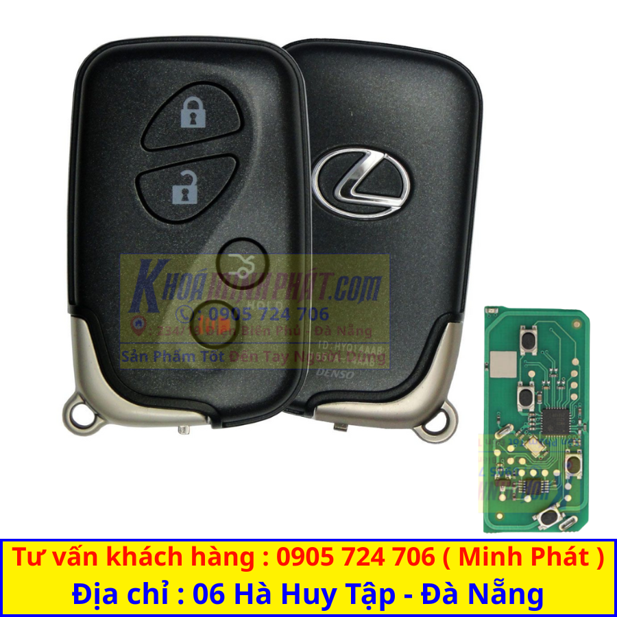 Vỏ mẫu 6 thay thế cho mạch điện VVDI smartkey toyota nhỏ Vỏ mẫu 6 thay thế cho mạch điện VVDI smartkey toyota nhỏ