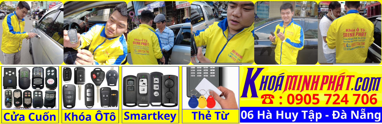 Chìa khóa Remote Điều Khiển Cửa Cuốn Minh Phát